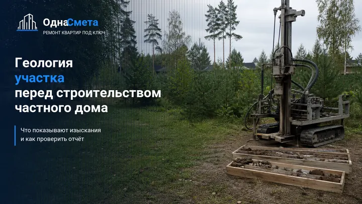 Обложка статьи «Инженерно-геологические изыскания для частного дома»