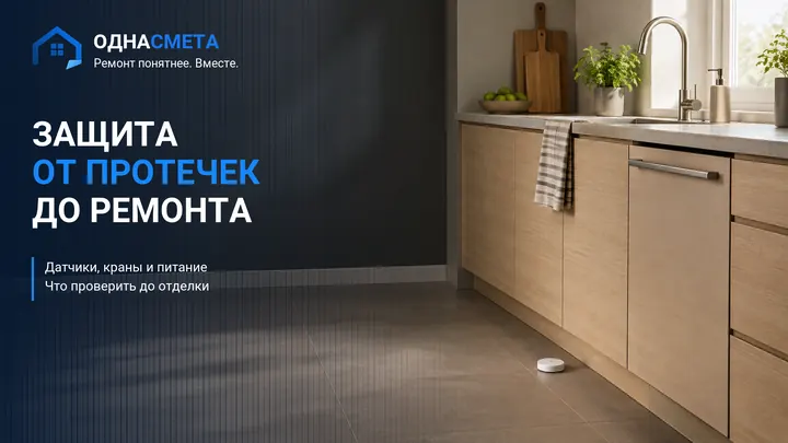 Обложка статьи «Система защиты от протечек: что учесть до ремонта»
