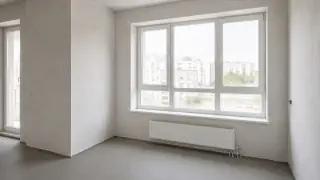 Подготовленные оконные откосы и стены